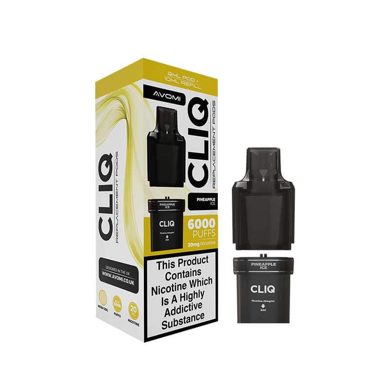 Avomi Cliq Prefilled Pod pineapple ice