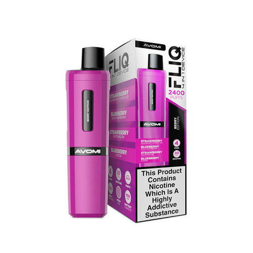 Avomi Fliq 4 in 1 vape kit berry edition
