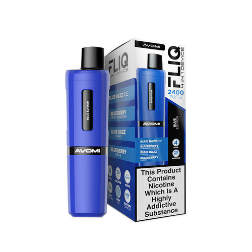 Avomi Fliq 4 in 1 vape kit blue edition