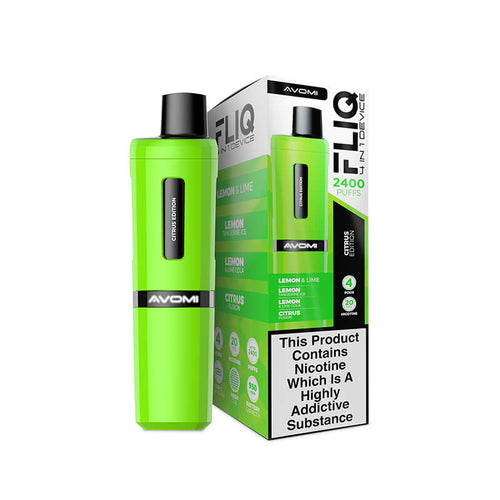 Avomi Fliq 4 in 1 vape kit citrus edition