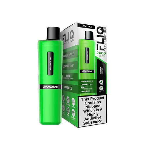 Avomi Fliq 4 in 1 vape kit green edition
