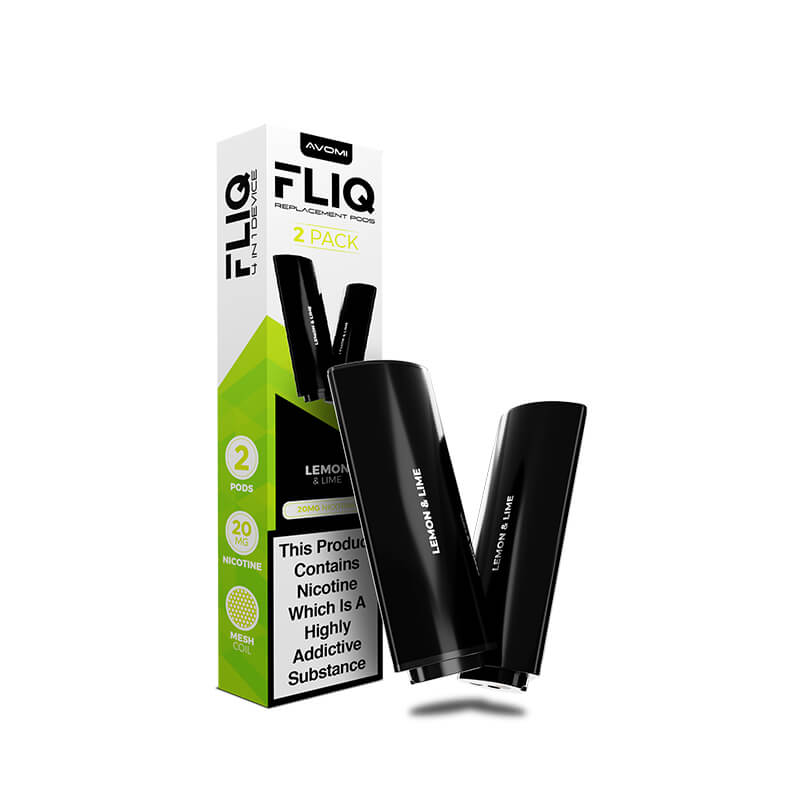 Avomi Fliq Prefilled Pods lemon lime