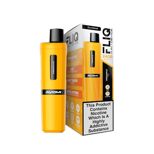 Avomi Fliq 4 in 1 vape kit pineapple ice