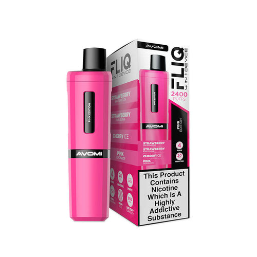 Avomi Fliq 4 in 1 vape kit pink edition