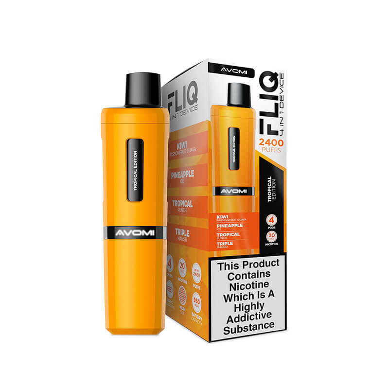 Avomi Fliq 4 in 1 vape kit tropical edition