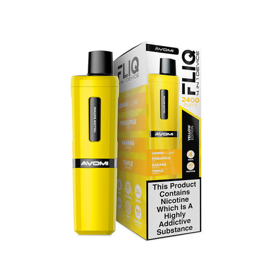 Avomi FLIQ 4 in 1 Pod Kit - Yellow Edition