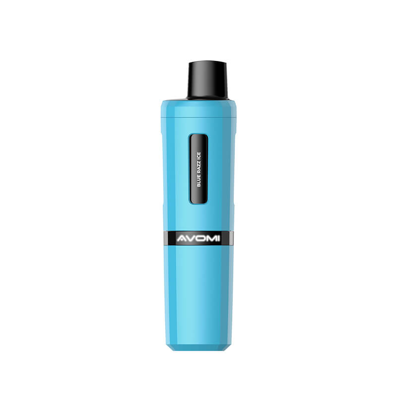 Avomi Fliq vape kit blue razz ice