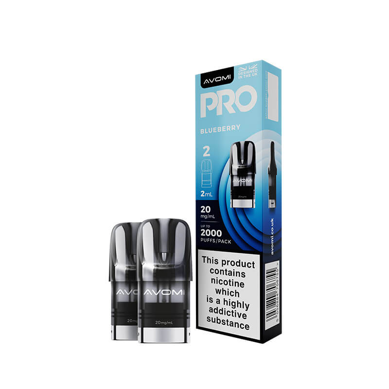 Avomi PRO Replacement Prefilled Pods - Blueberry