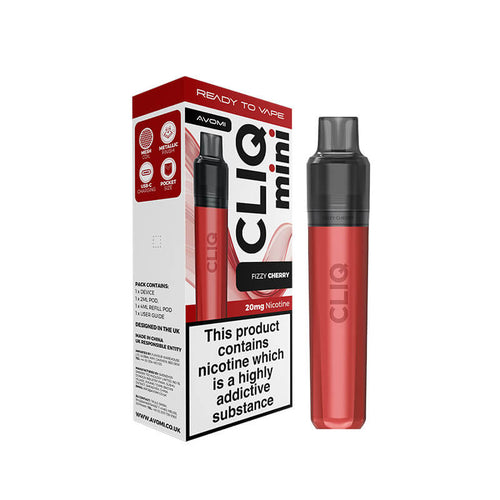 Avomi CLIQ Mini Prefilled Pod Kit - Fizzy Cherry