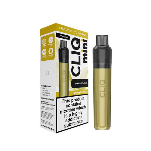 Avomi CLIQ Mini Prefilled Pod Kit - Pineapple Ice