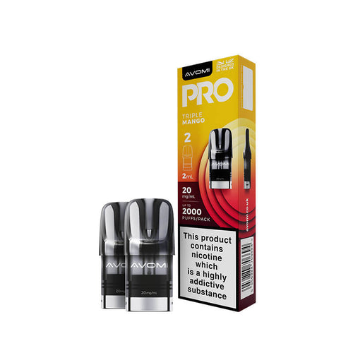 Avomi PRO Replacement Prefilled Pods - Triple Mango