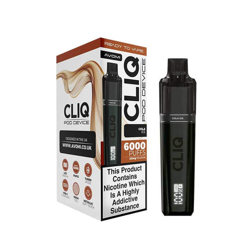 Avomi Cliq vape kit cola ice