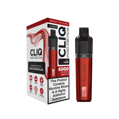 Avomi Cliq Vape Kit fizzy cherry