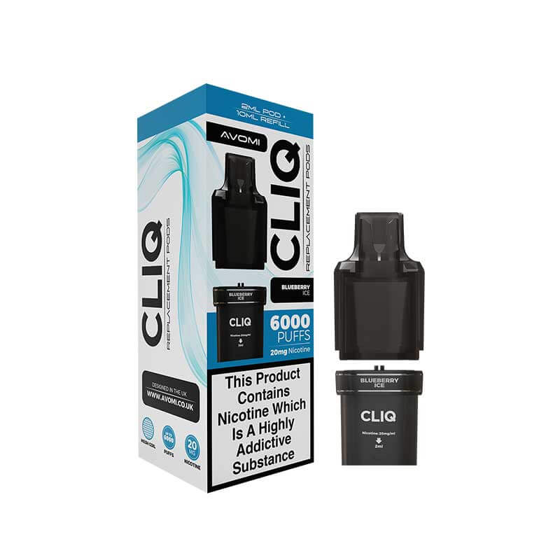 Avomi Cliq Prefilled Pod blueberry ice
