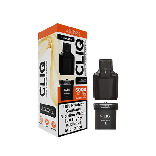 Avomi Cliq Prefilled Pod mango pineapple