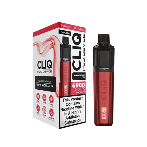 Avomi Cliq Vape Kit strawberry ice