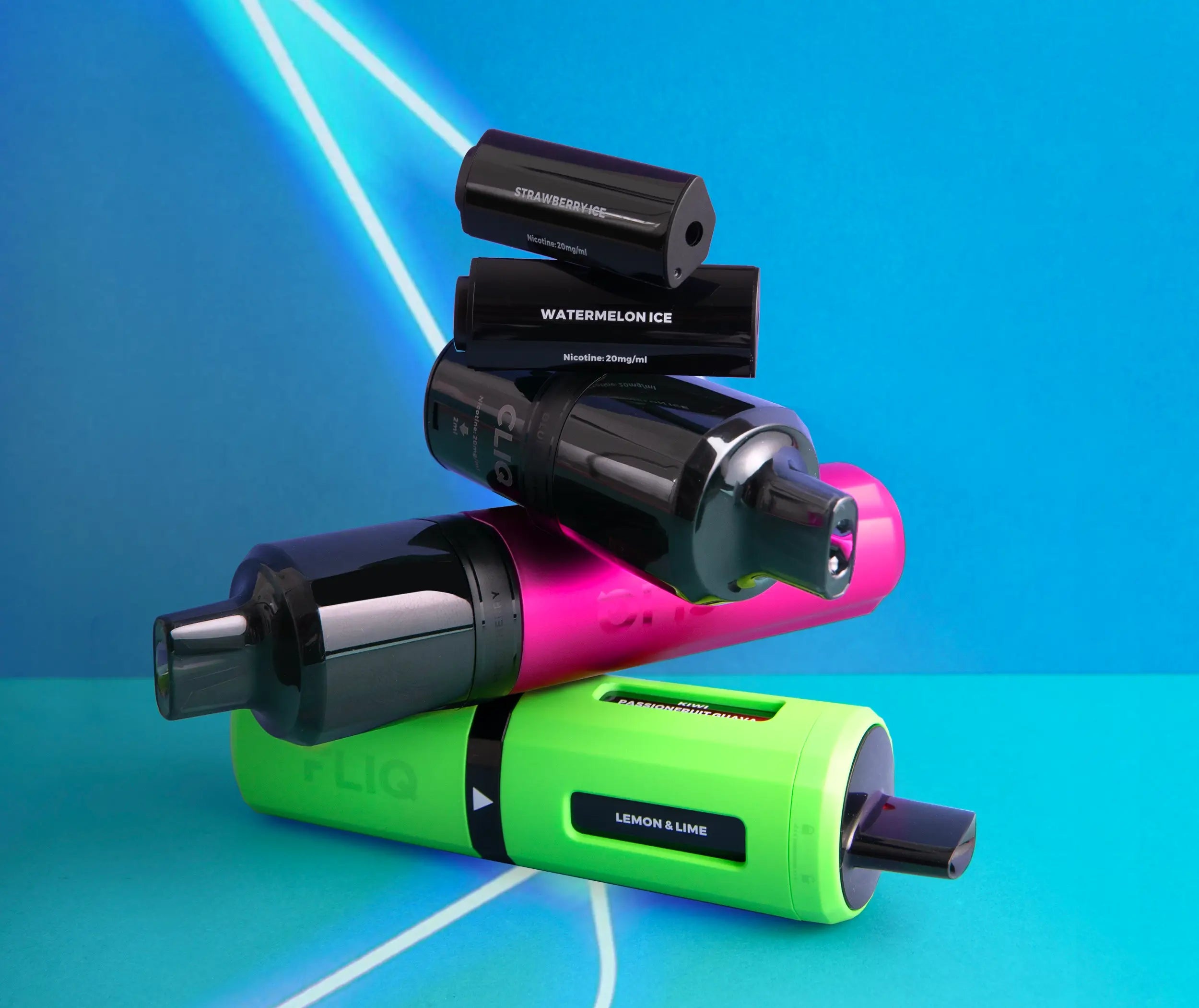 Avomi CLIQ and FLIQ vape kits and pods